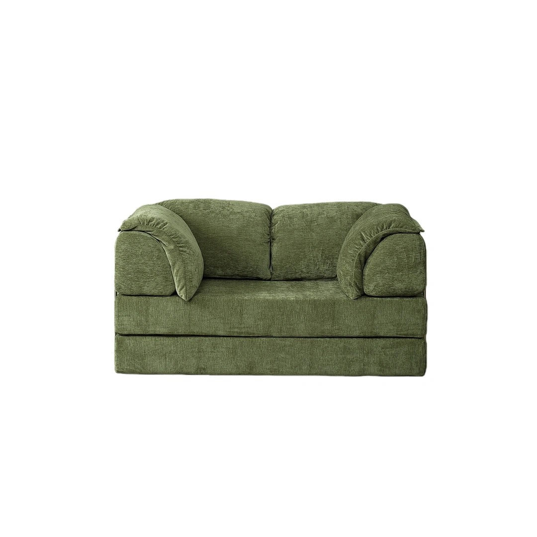 Pebble Sofa Bed -Chenille Forest-1.5m