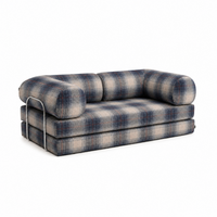 Highland Plaid - Sapphire Cream