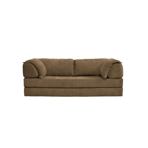 Pebble Sofa Bed -Chenille Chestnut-2m