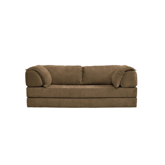Pebble Sofa Bed -Chenille Chestnut-2m