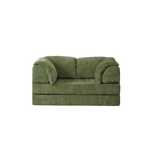 Pebble Sofa Bed -Chenille Forest-1.5m